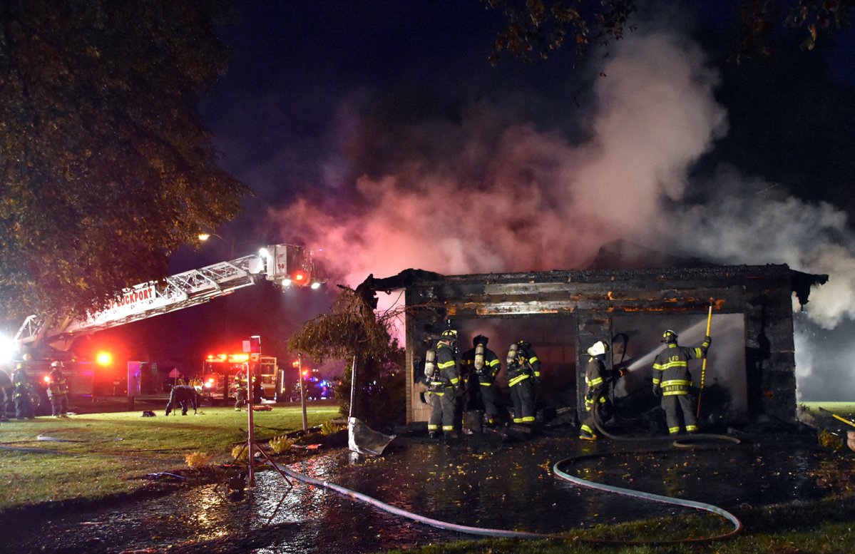 Firefighters Are On The Scene Of A House Fire On Jefferson Ave. In ...