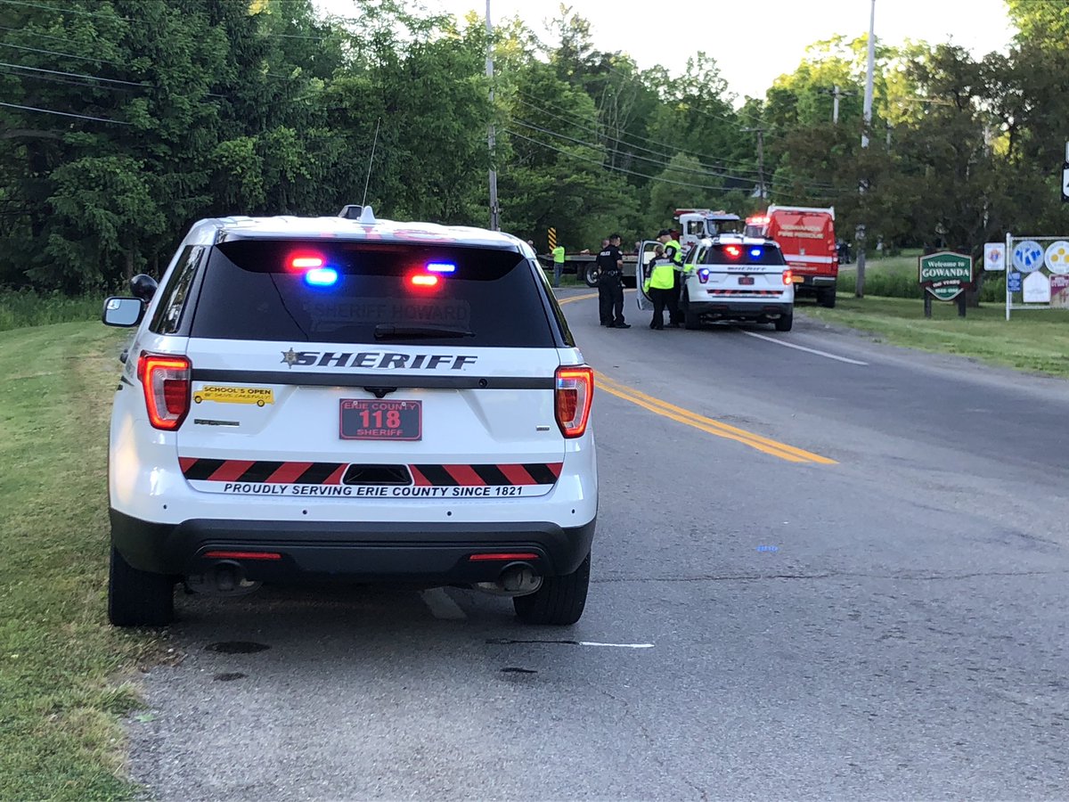 Multiple agencies at this crash on Buffalo St in Gowanda. car that looks to have rolled over off the road. No official information at this time. Buffalo St closed at Taylor Hollow Rd