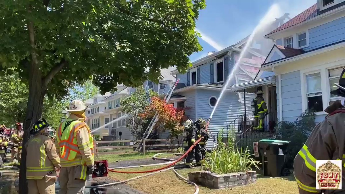 Kenmore FD 2 Alarm Fire: 114 Westgate Road @KenmoreFire