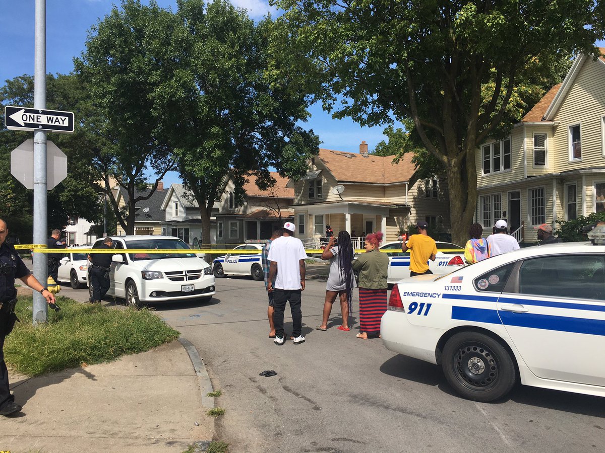 Rochester police currently on the scene of a shooting on Fulton Street and Jones Ave. 