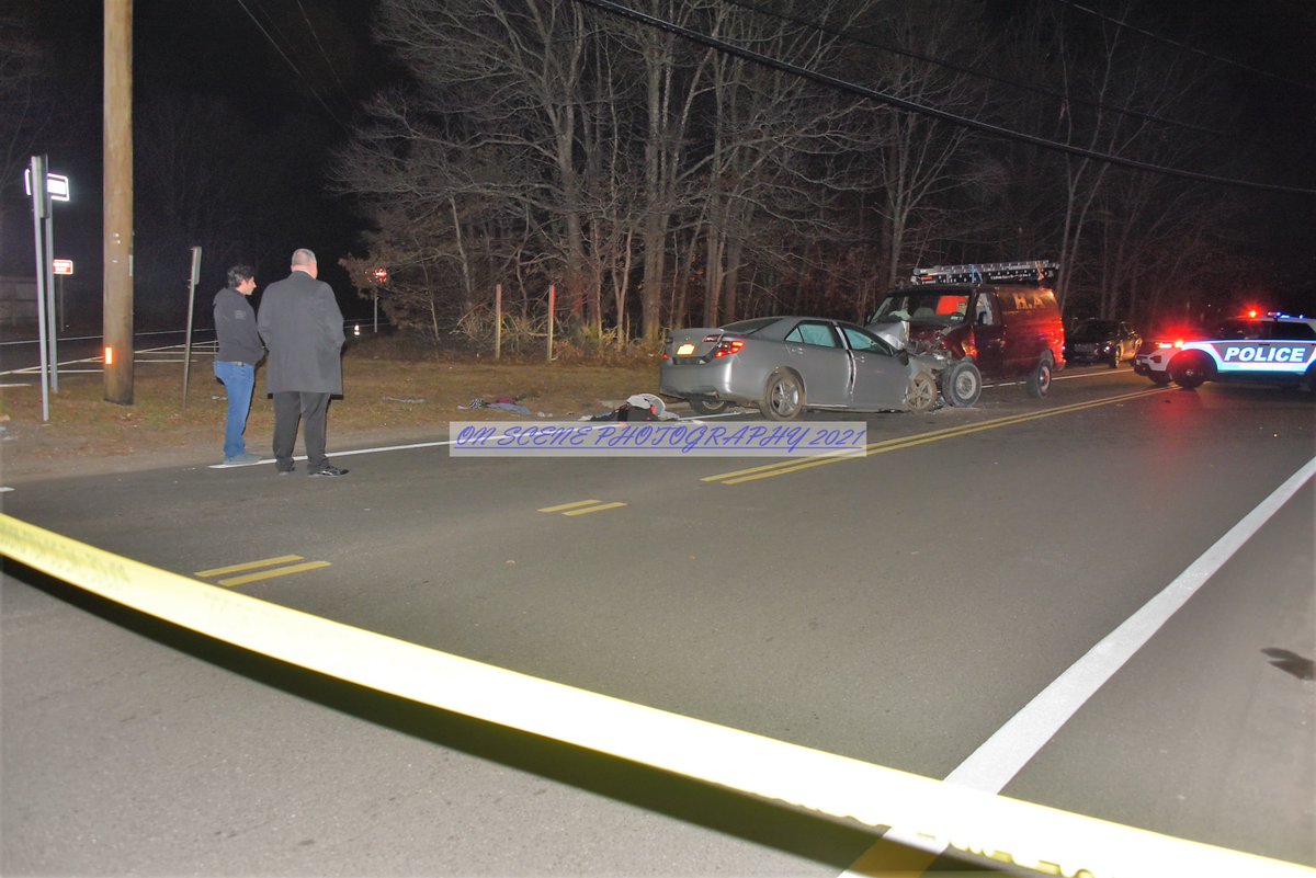 MASTIC BEACH NY. At least one person was seriously injured in a crash about 830 pm on Neighbor road and Havenwood 