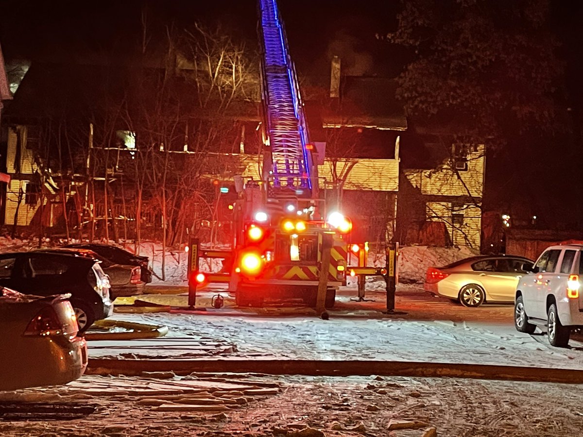 Went to two fires tonight — one in Troy and then a deadly one in Albany. Then headed to Washington County for a crash involving an ambulance and a box truck.