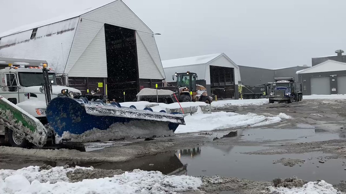 Town of Tonawanda Highway crews could go through almost 2 million pounds of salt today