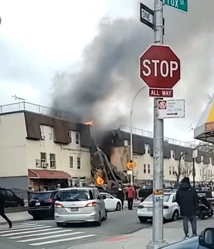 Explosion Rocks Home In The Bronx   Emergency responders are on the scene of an apparent explosion in a Bronx home. It happened around 11 a.m. at a home on Fox Street near Intervale Avenue in Longwood. 