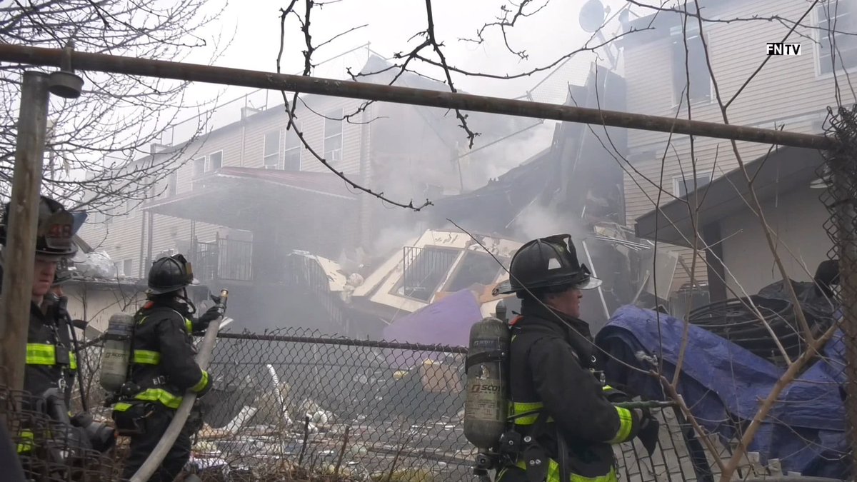 7 hurt, including 3 police officers following an explosion and structure collapse at a Bronx home. At least 2 people sustained life threatening injuries and one death has been confirmed in the incident