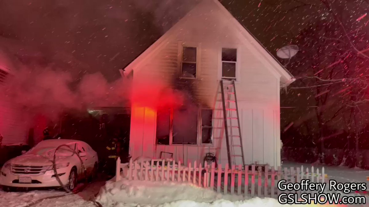 Tonight Rochester firefighters responded to house fire on love Street injuring one person. Fire crews arrived on scene with a house fully in flames, heavy smoke coming from the house also.