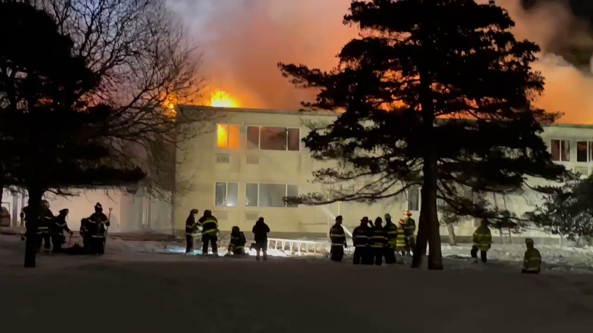 65 people, including many children have been displaced by this fire.  They're currently be sheltered at the Perinton Community Center.