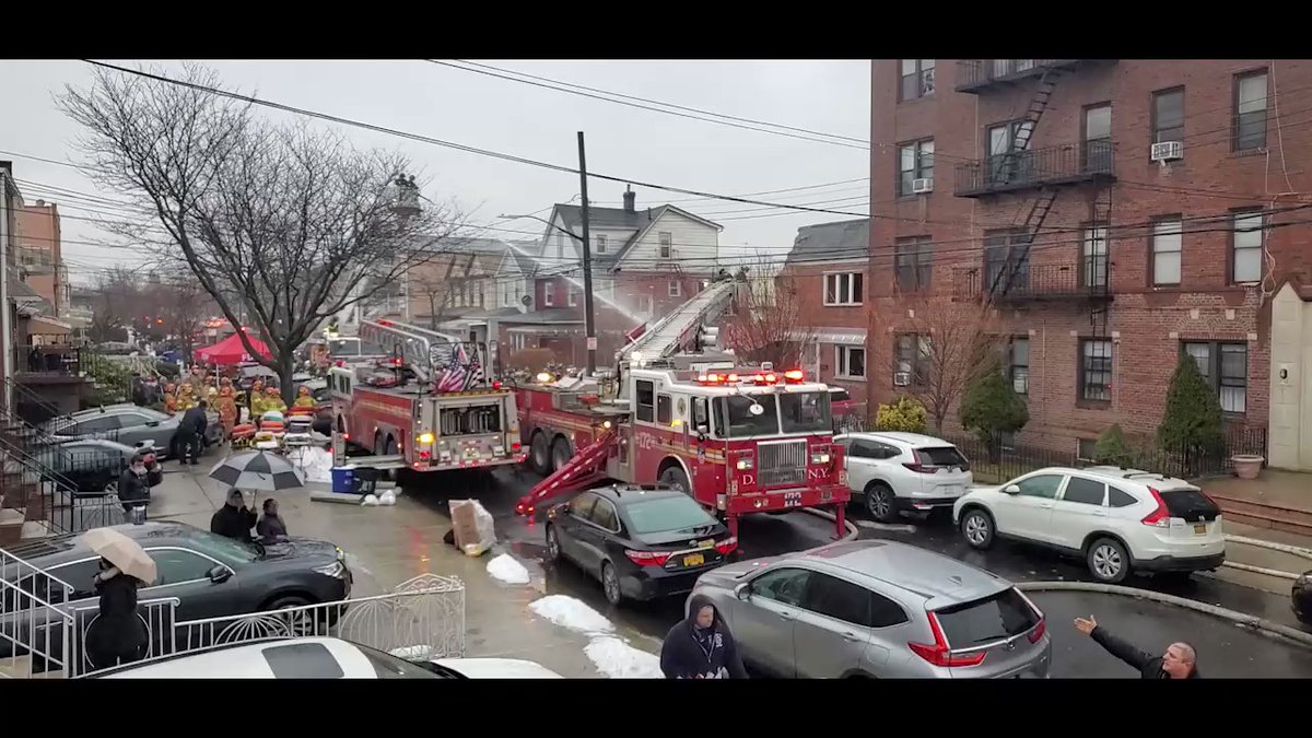 HOUSE EXPLOSION - A home is completely destroyed after it exploded on Bay 35th St. in Gravesend Brooklyn. Neighbors say they heard a very loud boom at 7am. One house leveled, 2 damaged. No word on injuries/fatalities.