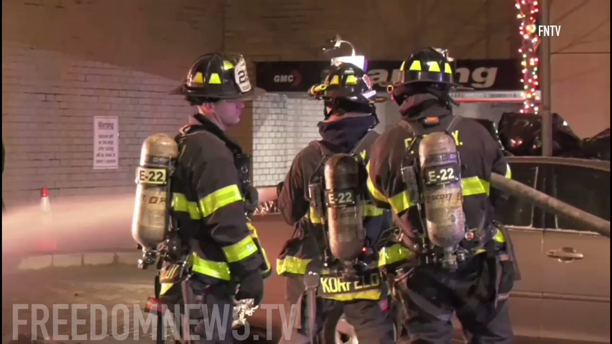 FDNY extinguished a maintenance hole fire that spread to a vehicle parked directly over the hole at E84th St in the UES neighborhood of Manhattan. Con Ed is on the scene.  No injuries were reported, said fire officials 