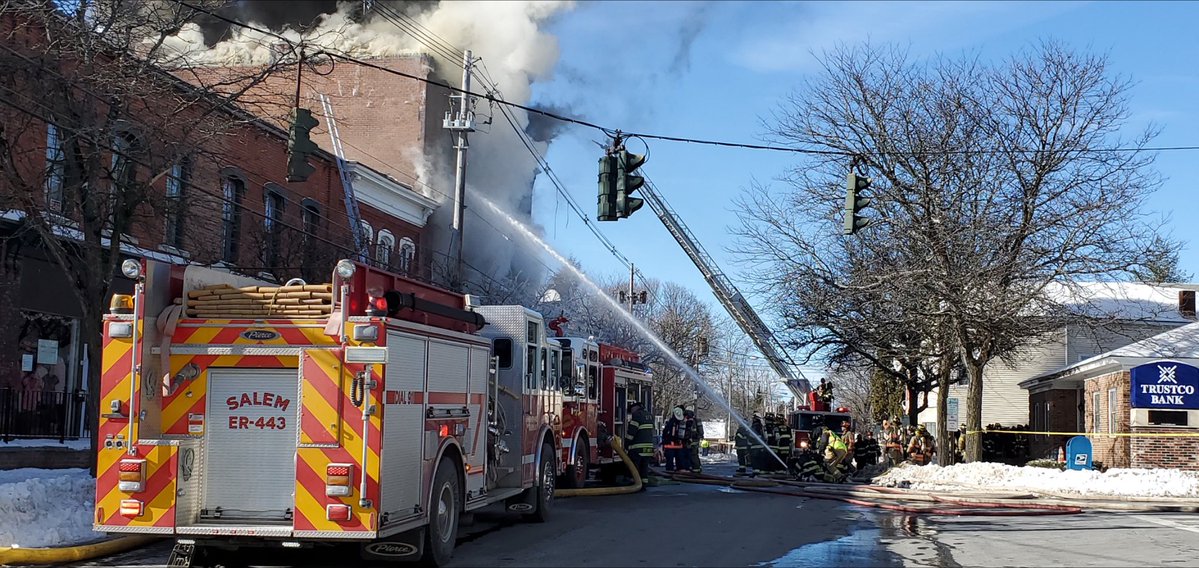 Cambridge-Greenwich PD:  Witnesses saw subject jump out 2nd story window and take off on foot. W/help from Washington Cty Sheriff K9 and @nyspolice we located the subject. John M. Fox of California was charged with Arson 2nd,Crim Mischief, and Reck.