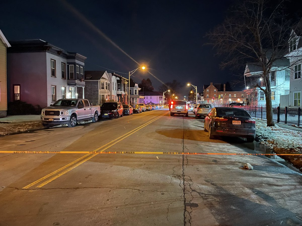 @TroyNYPolice investigating a shooting on 5th Ave between  105th and 106th Streets. One person was injured and taken to the hospital.