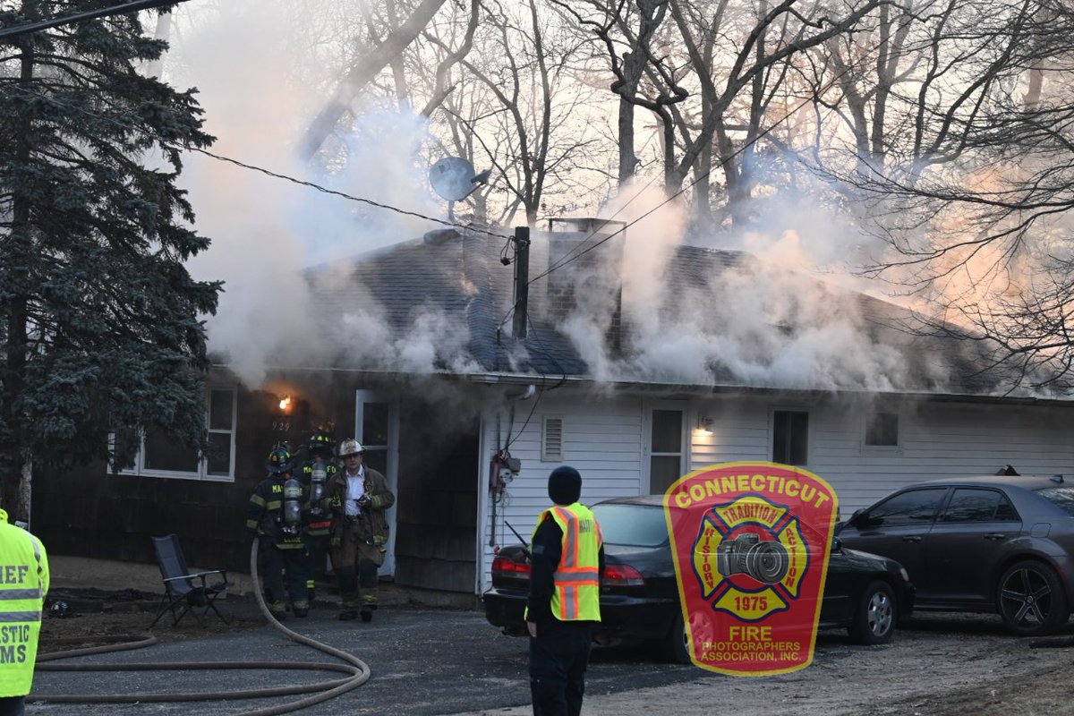 Scene of a private dwelling fire in Mastic, NY