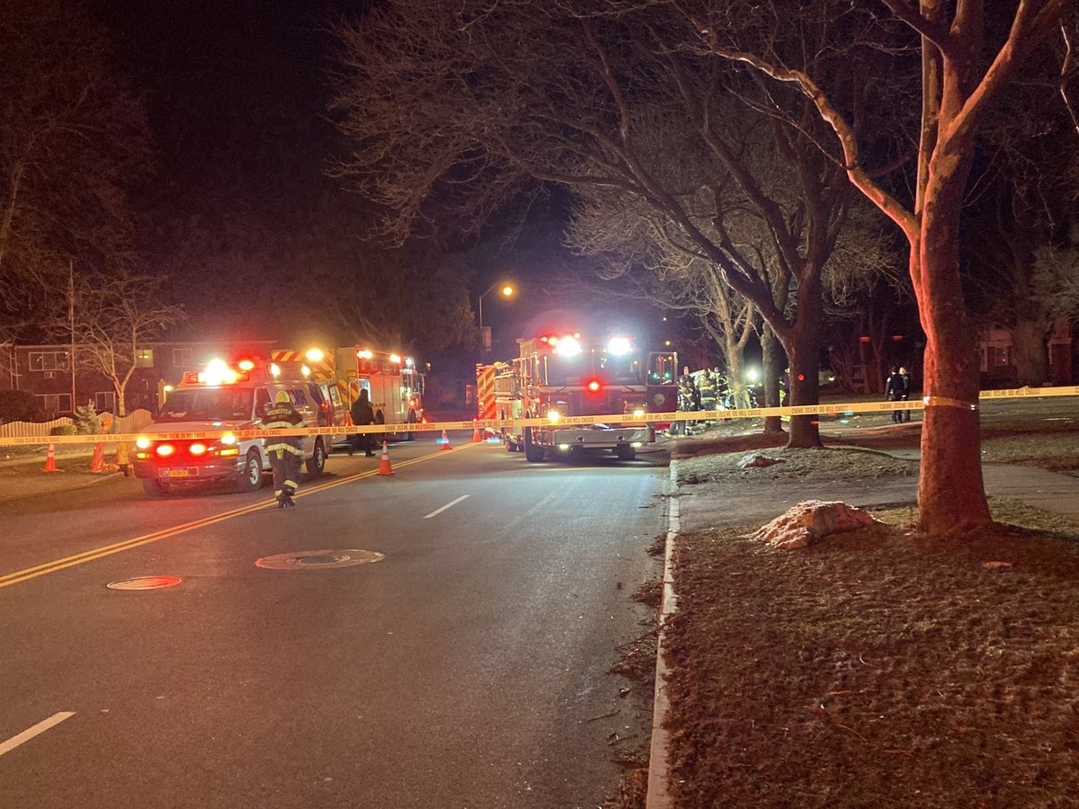 RPD, RFD, and paramedics on scene for a  crash on lake Ave near Charlotte. paramedics treat a person seemingly still trapped in the vehicle.  