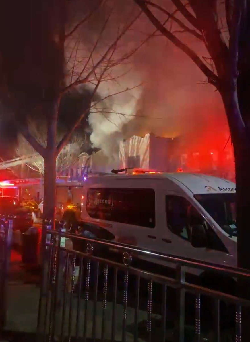 Brooklyn *2nd Alarm* Box 2493. 739 E 9th St off Foster Ave. Heavy Fire front to rear 2nd floor 2 story irregular 16x40. Collyers mansion