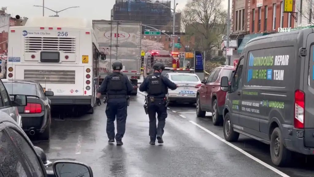 According to police a total of 16 people were injured in this morning's 36th Street Subway Station attack in Brooklyn. 10 victims were shot and 5 are listed in critical but stable condition.