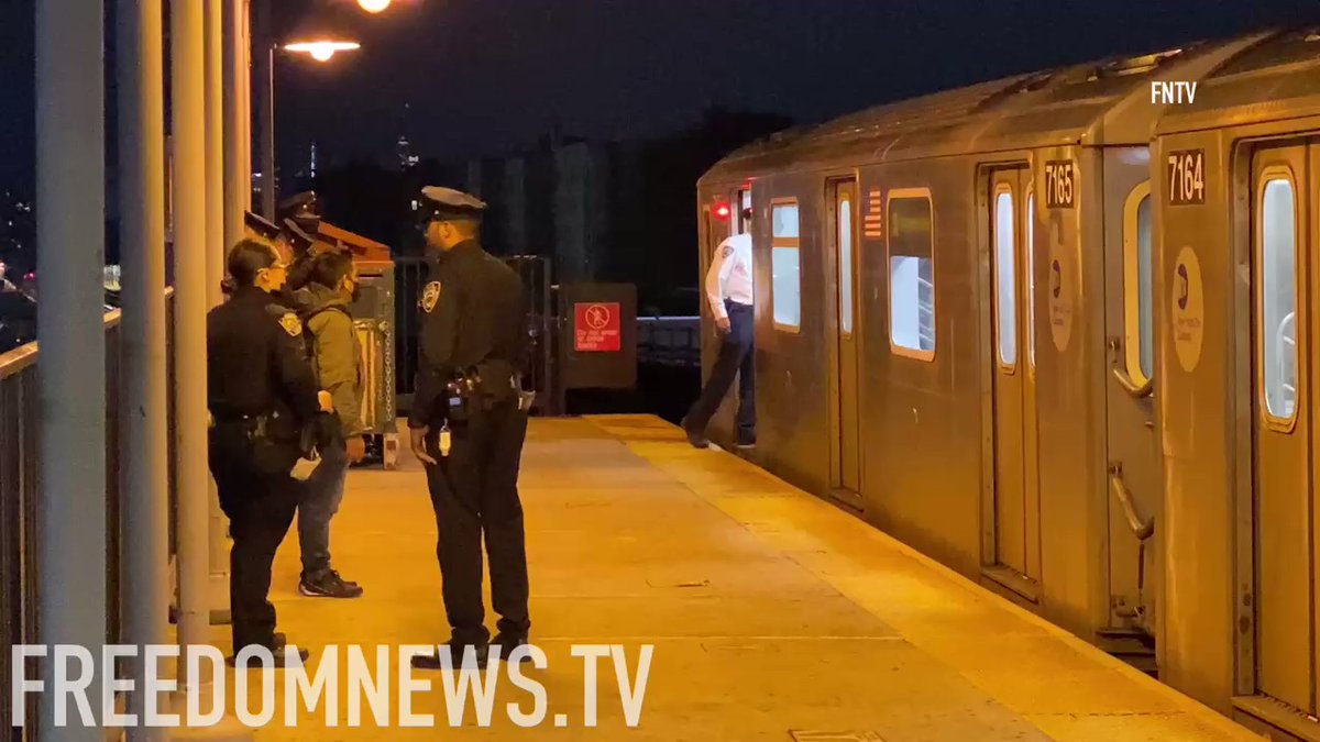 Around 2:11am NYPD responded to call of shots fired at Grand Concourse & E Fordham in the train station on the 4 train. Officers from the 52nd precinct responded to a level one mobilization for a suspect search.