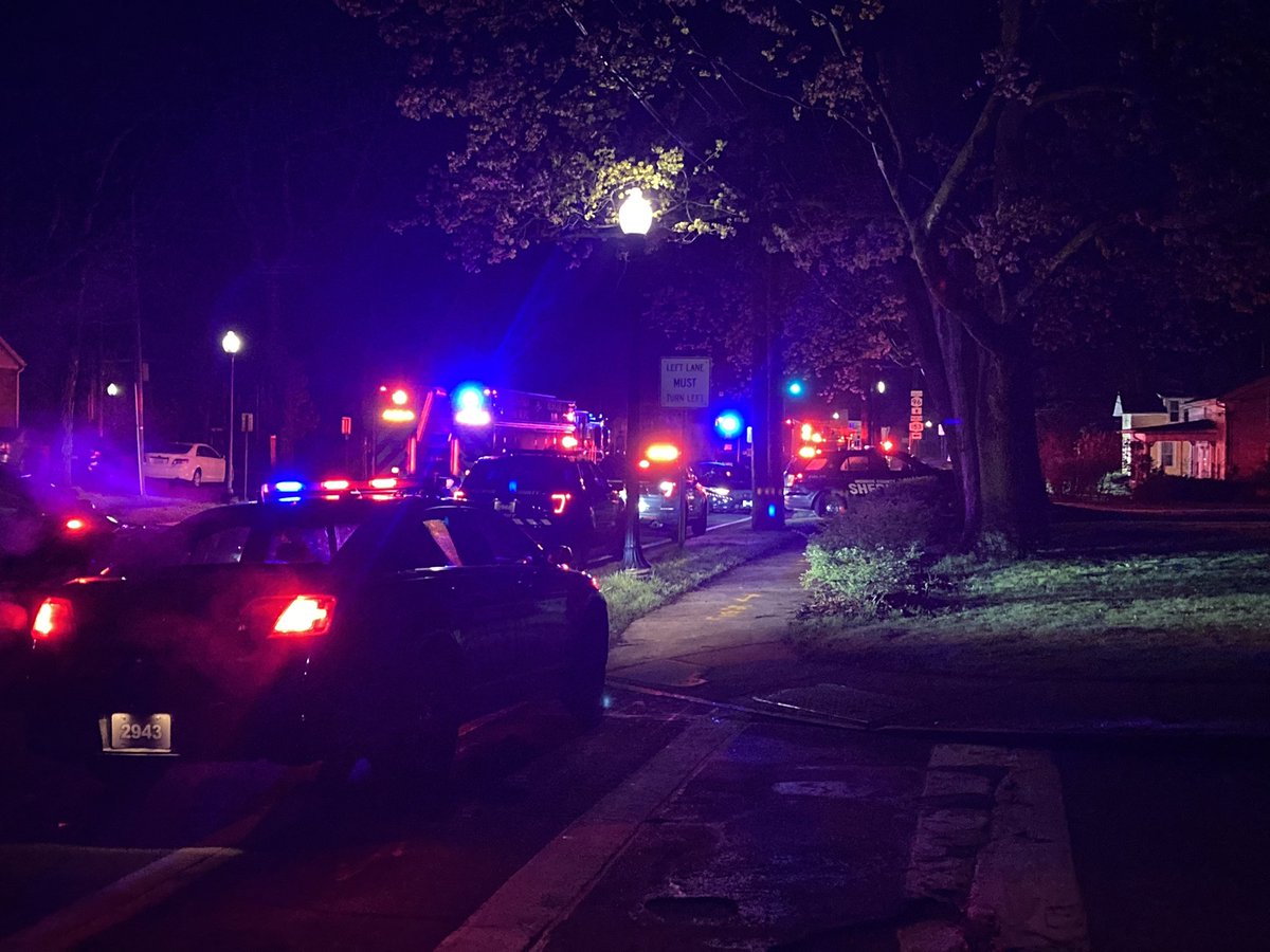 Monroe country sheriffs and Pittsford fire crews on scene for a truck into a garage on N Main St. in Pittsford.  No word yet on injuries