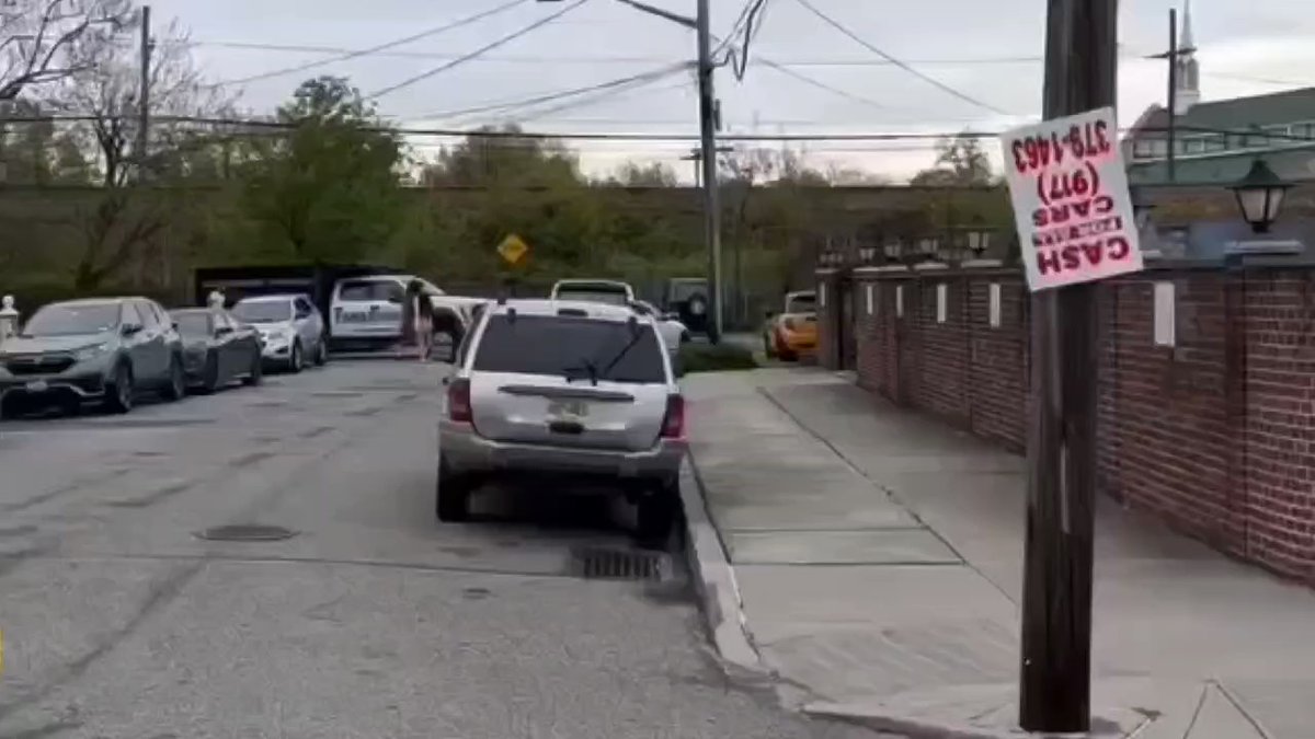 Queens: 167th Street & 120th Avenue,  a @Ford F-550 pickup truck rammed into several vehicles, and then hit multiple people, pinning a woman between two cars. The woman was rushed to the hospital in critical condition