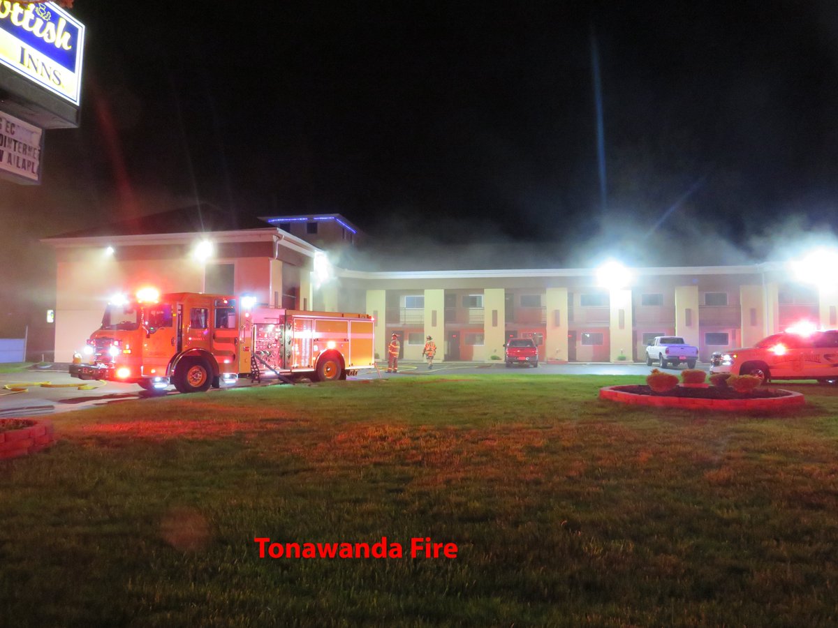 Sheridan Park Fire responded just before midnight on May 11th to 1346 Sheridan Dr at the Scottish Inn