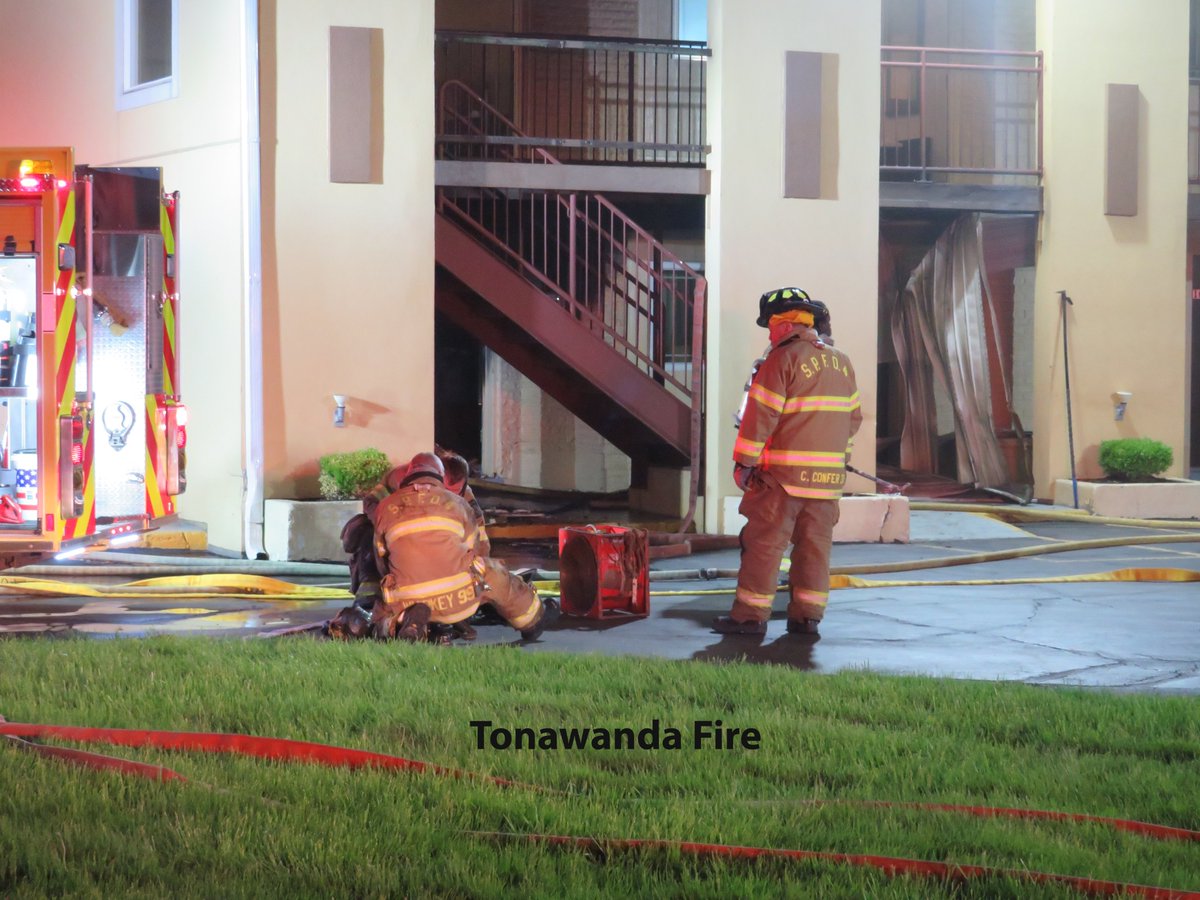 Sheridan Park Fire responded just before midnight on May 11th to 1346 Sheridan Dr at the Scottish Inn