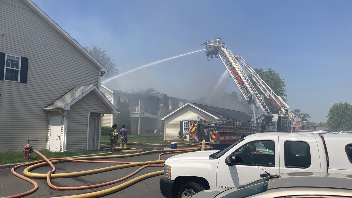 Fire on Starbuck Island in Green Island