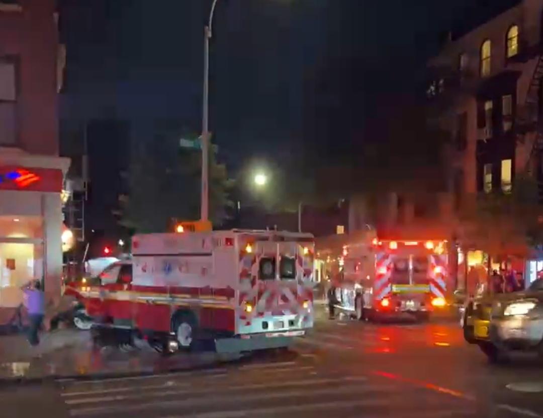 Brooklyn *Car vs Bldg* Box 1251. 808 Union St off 7th Ave. 2 ambulances collided, 1 struck the bldg