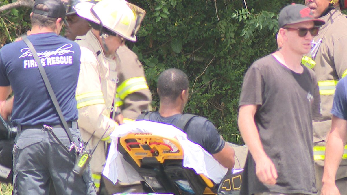 One woman burned, @bham_fire fighter hospitalized for heat exhaustion after flames destroy Brighton's Ace Motel  