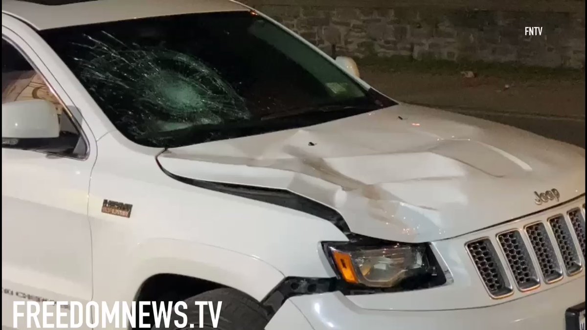 A person was struck and left critically injured after a hit-and-run in the Bronx. NYPD found the suspected SUV involved, unattended near Teller Ave & E170th. At this time there are no arrests, this is a developing story.  Video by Daniel Valls (