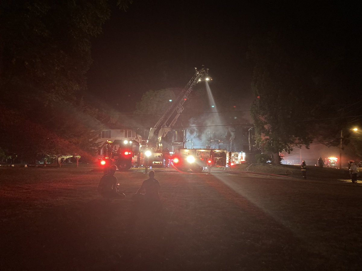 Massive apartment fire on Main St. in Macedon this morning.  Crews fighting hard to contain it.  one person carted into an ambulance.  No word on injuries or extent of the damage yet