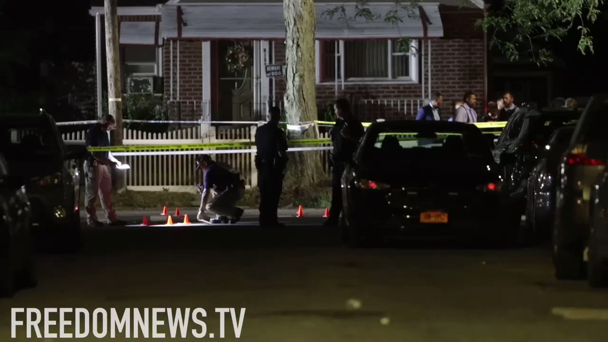 Three people were shot after police responded to reports of gunfire near 130th Ave & 219th street in Laurelton, Queens. Officers fired upon armed suspects, leaving one critical. It's unknown at this time if any officers were shot.