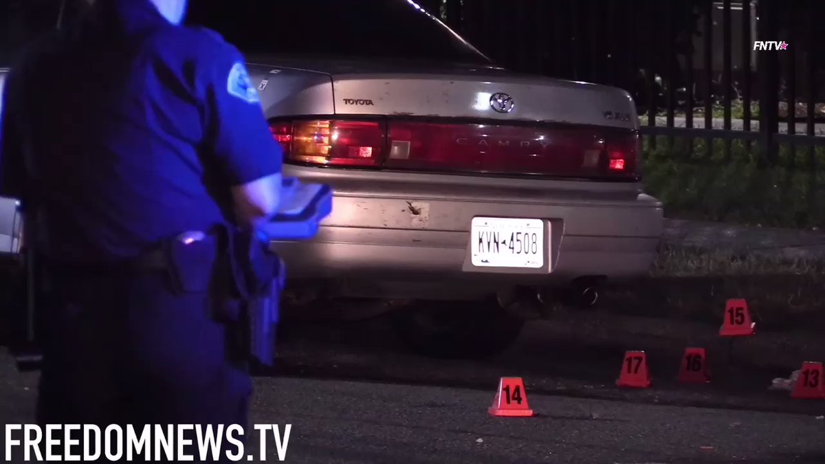 Two people were shot near Maple Ave & Rev W.C. Evans Ave shortly before 10pm in Hempstead, LI One victim was found by police on the scene, a second victim self transported to area hospital, police said. Status unknown.