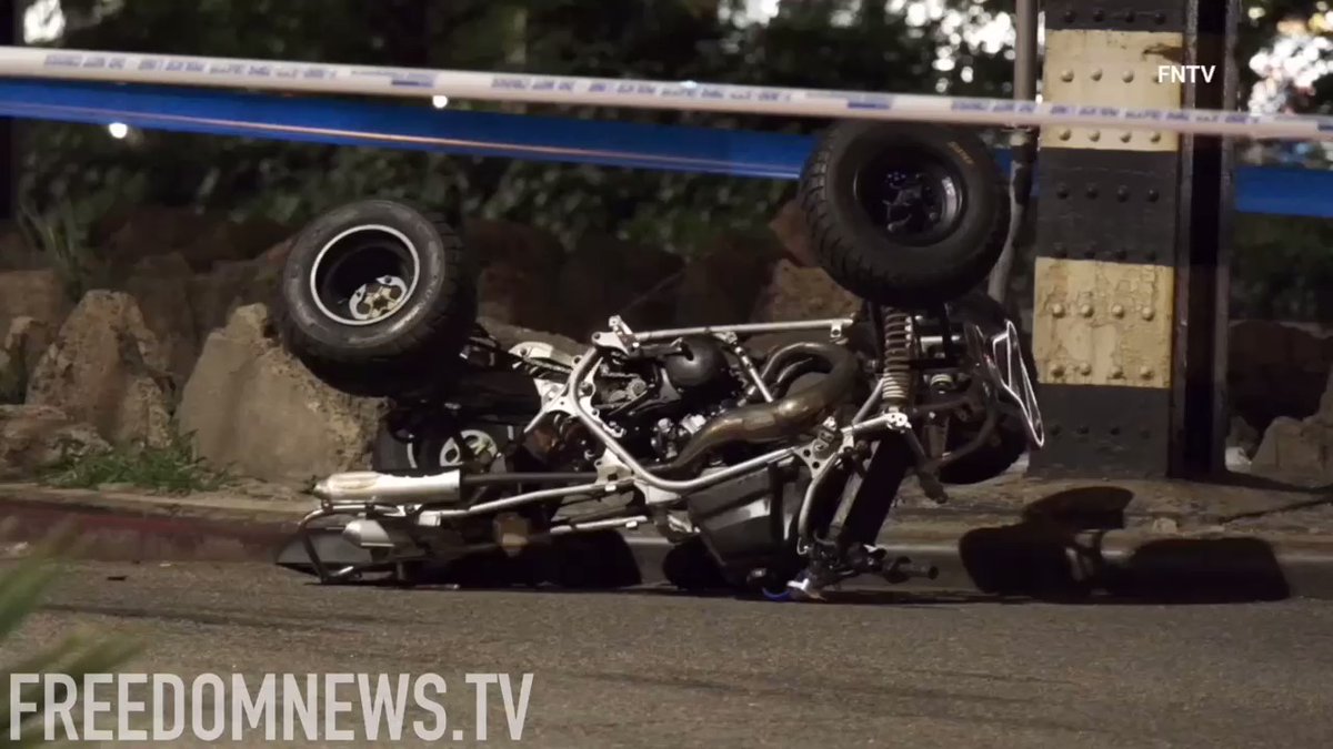 One person was declared DOA, another seriously injured after an ATV collides with 18-Wheeler near Jackson Ave & Queens Plz N in Queens. The second victim was rushed to an area hospital in critical condition 