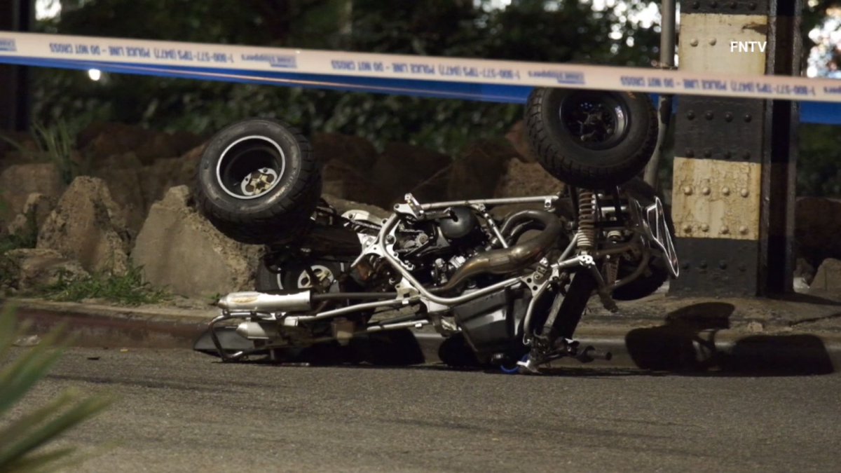 One Killed another Critically Injured in a Truck collision with ATV in Queens   