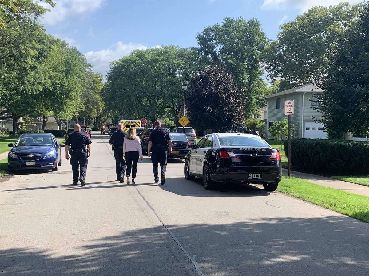 Shelter in place order along DePaul Road in East Rochester as the Monroe County Sheriff's bomb squad searches a condo.  This is tied to the threat that locked down RGH overnight.