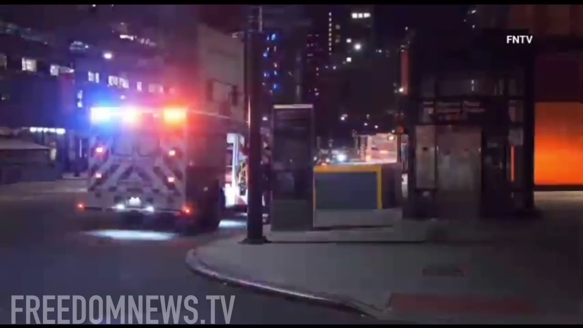 A person was reportedly struck over the head with a crate on the subway platform at the Queens Plaza Station. Officers from Transit District 20 responded. The victim was taken to an area hospital in stable condition. 