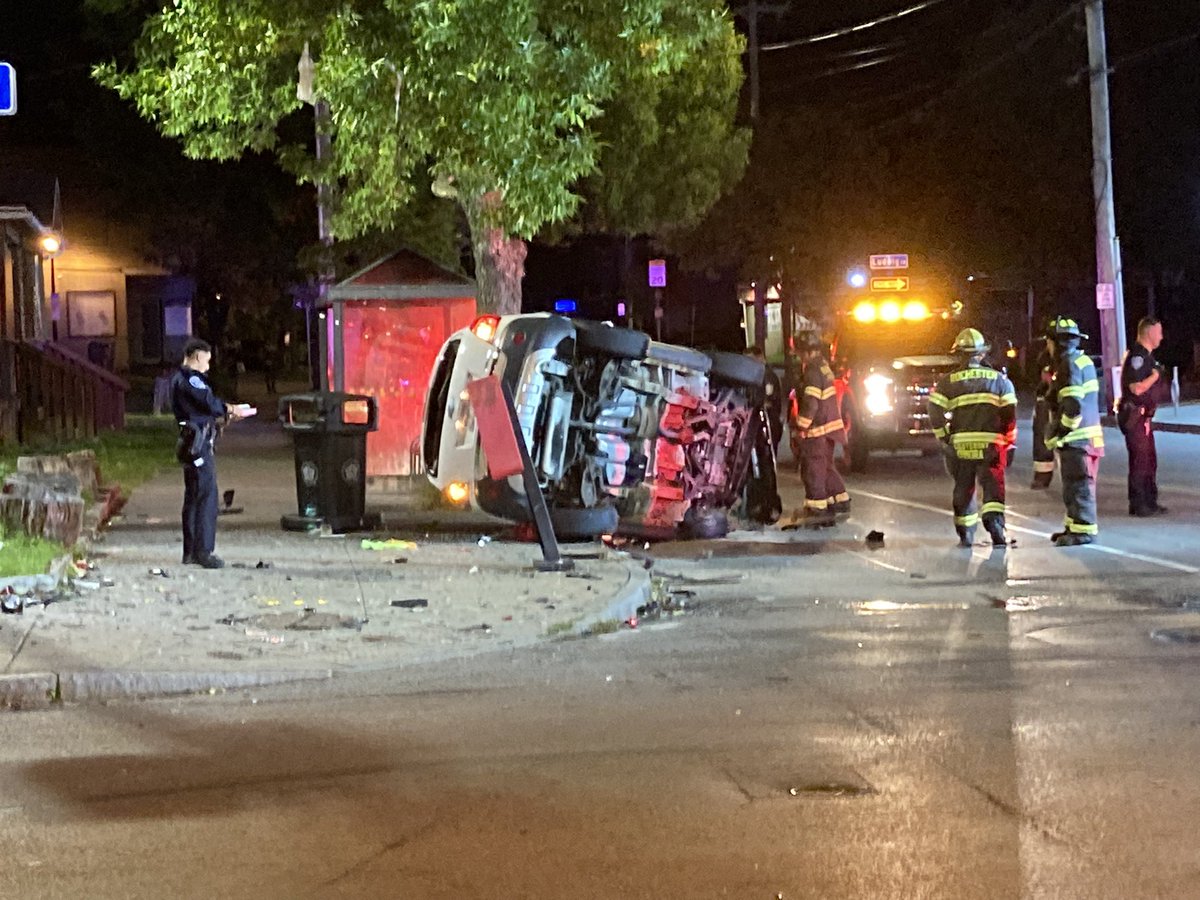 Heavy response to a car crash at the intersection of Avenue D and Joseph Ave in the city late last night.  At least two people were seen taken away in separate ambulances 