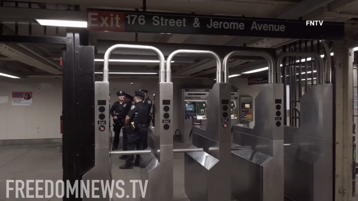 38-year-old  bystander stabbed multiple times in the chest & back after getting off the 4 train at 176th St Station around 9pm was rushed with life threatening injuries to St. Barnabas Hospital in the Bronx.