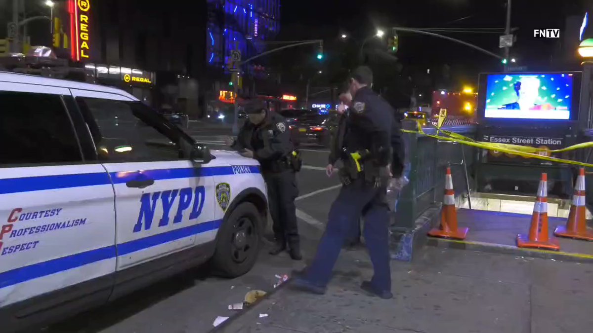 Person Stabbed Near Delancey Essex Street subway station in the Lower East Side part of Manhattan.  Police are investigating. 