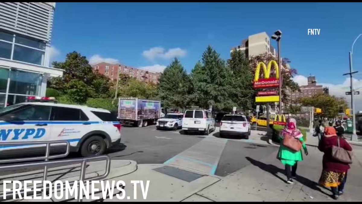 14-yr-old boy was stabbed in the stomach outside of a McDonald's near Hillside Ave & 181st st in Queens and rushed by EMS to an area hospital. Police are searching for a 16-yr-old Indian male wearing a turban who fled, policemen said