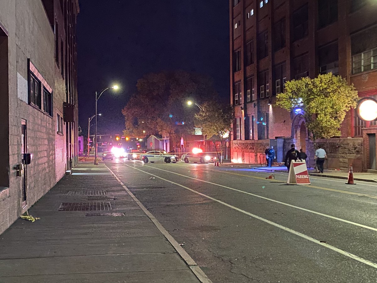 Large police presence outside nightclub on Central Ave