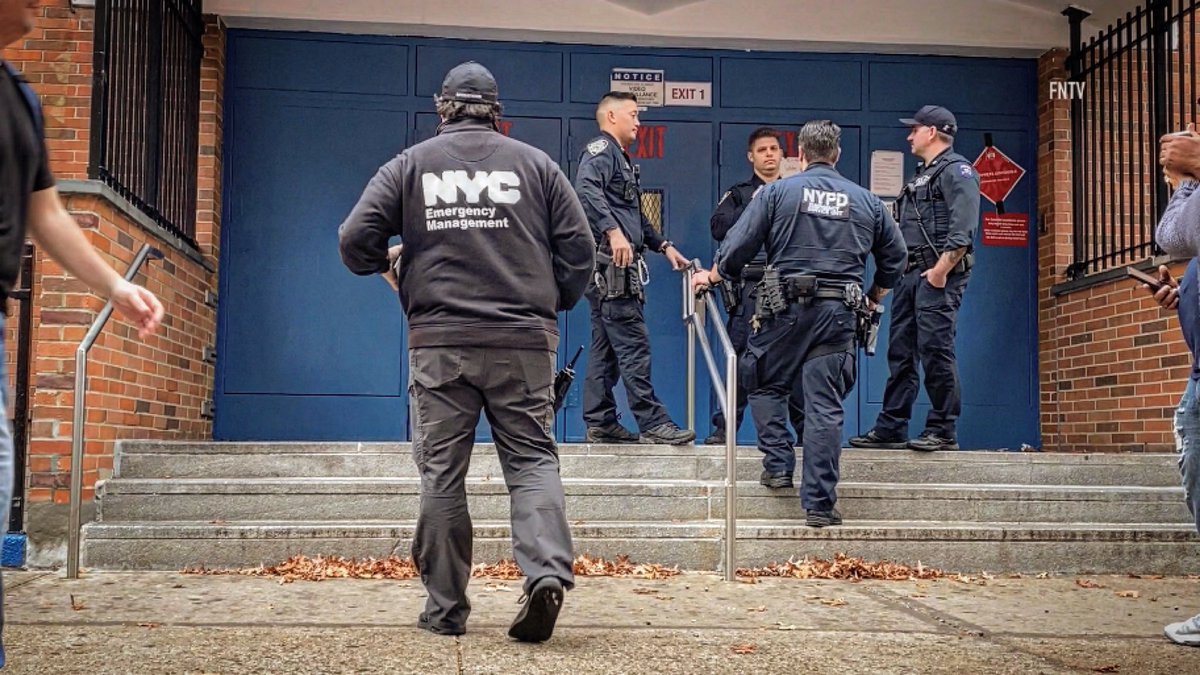 BOMB THREAT Temporarily Shuts Down Early Voting Station in Harlem  