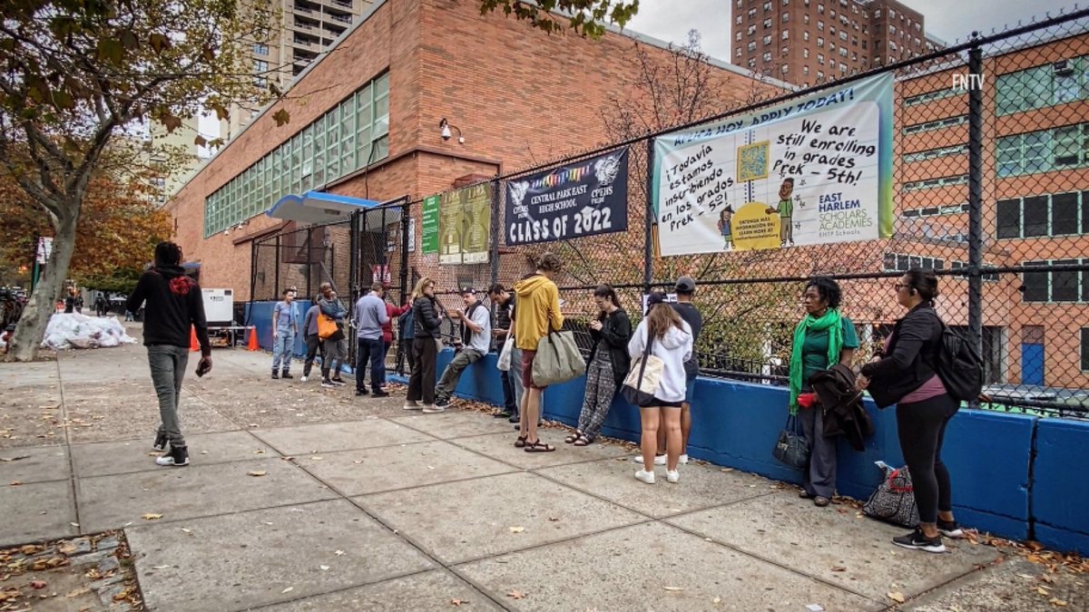 BOMB THREAT Temporarily Shuts Down Early Voting Station in Harlem  