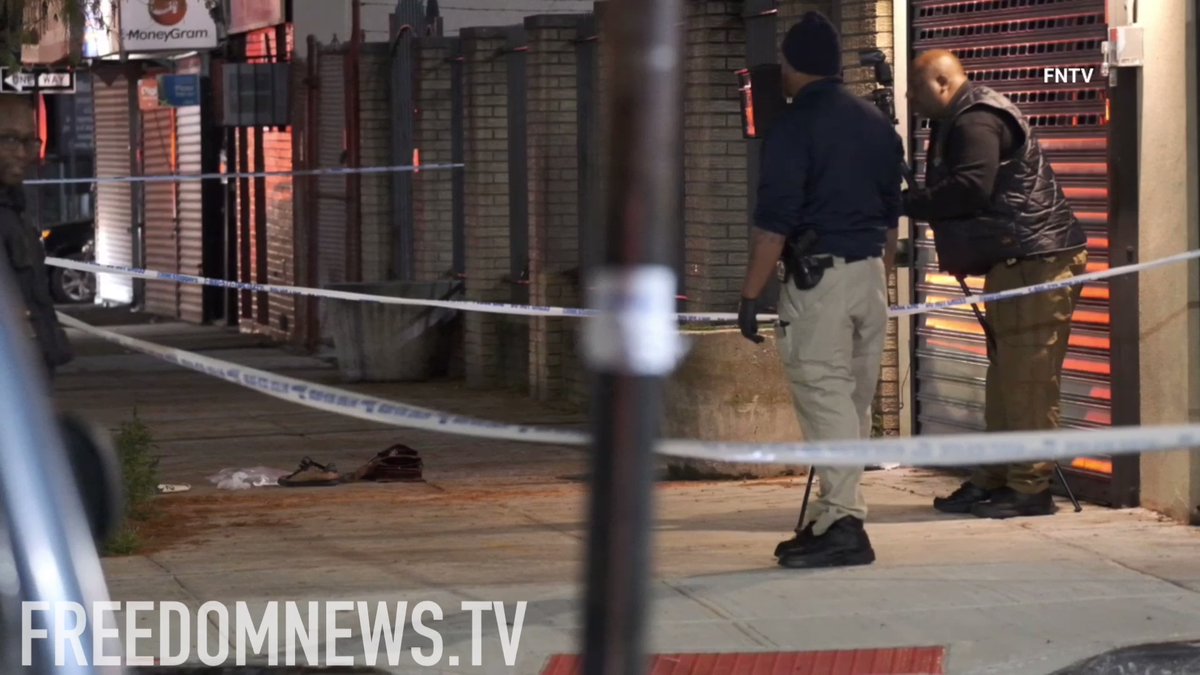 A 34-year-old male was fatally shot near Hendrix St. & New Lots Ave. The victim was rushed to Brookdale Hospital where he did not survive his injuries and was pronounced dead, policemen said. Suspect fled, no arrests.