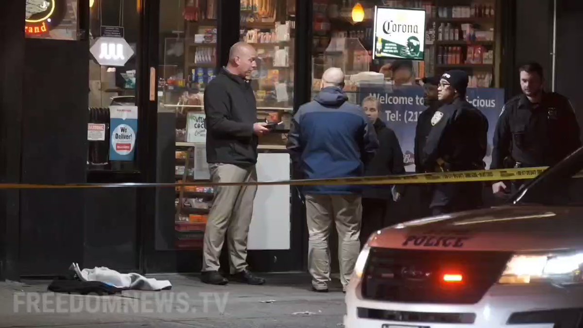 A man was shot in Flatiron District, Manhattan early Sunday morning. Around W. 23rd Street and 6th Avenue, policemen found a male, in his 20s, shot in the torso.