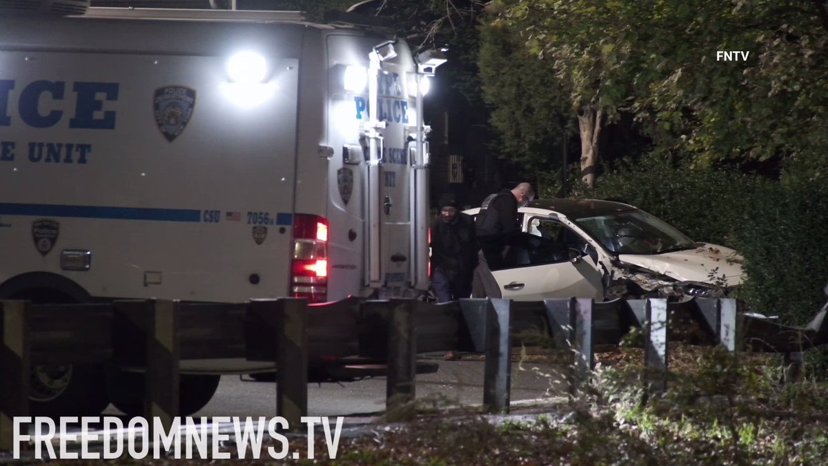 40-yr-old man was found unresponsive with  several bullet wounds to the chest in a car that crashed into a utility pole near 145th Dr & 184th St in Queens.  Victim was rushed to Jamaica Hospital and pronounced dead. No arrests at this time 