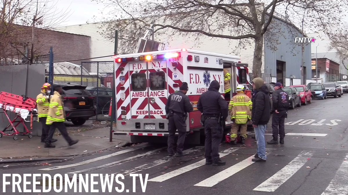 At least one person was removed from a first floor house fire and rushed to an area hospital in critical condition after a fire broke out at 701 E 142nd St in the Mott Haven Section of the Bronx.