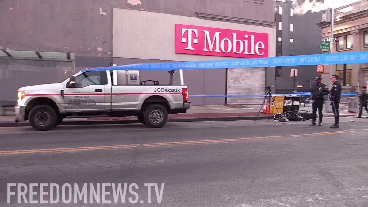 Scooter rider was allegedly struck and critically injured by the driver of a pickup truck belonging to a maintenance company, near Grand St & Graham Ave in Brooklyn, policemen said. Scooterist could not be saved and was pronounced dead