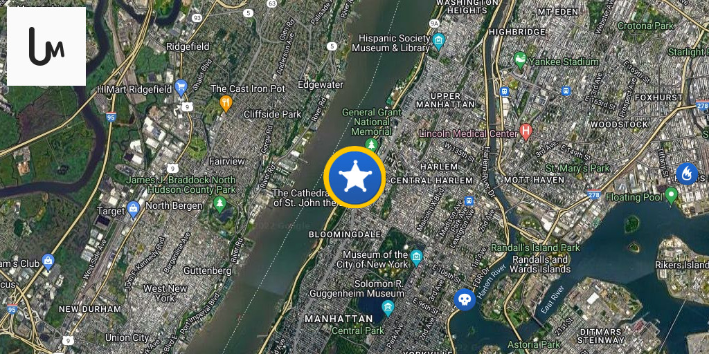 Shots Fired At Police Officers Near Riverside Park New York, New York 