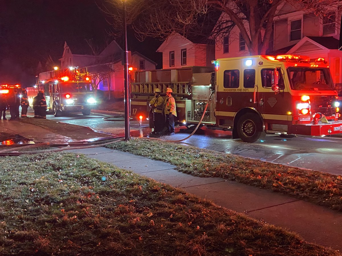 House fire on Weld St, 3 apartments in the home. 2 were occupied, 2 residents in one and 6 in the other. One person taken to hospital with smoke inhalation. Red Cross will be assisting the families