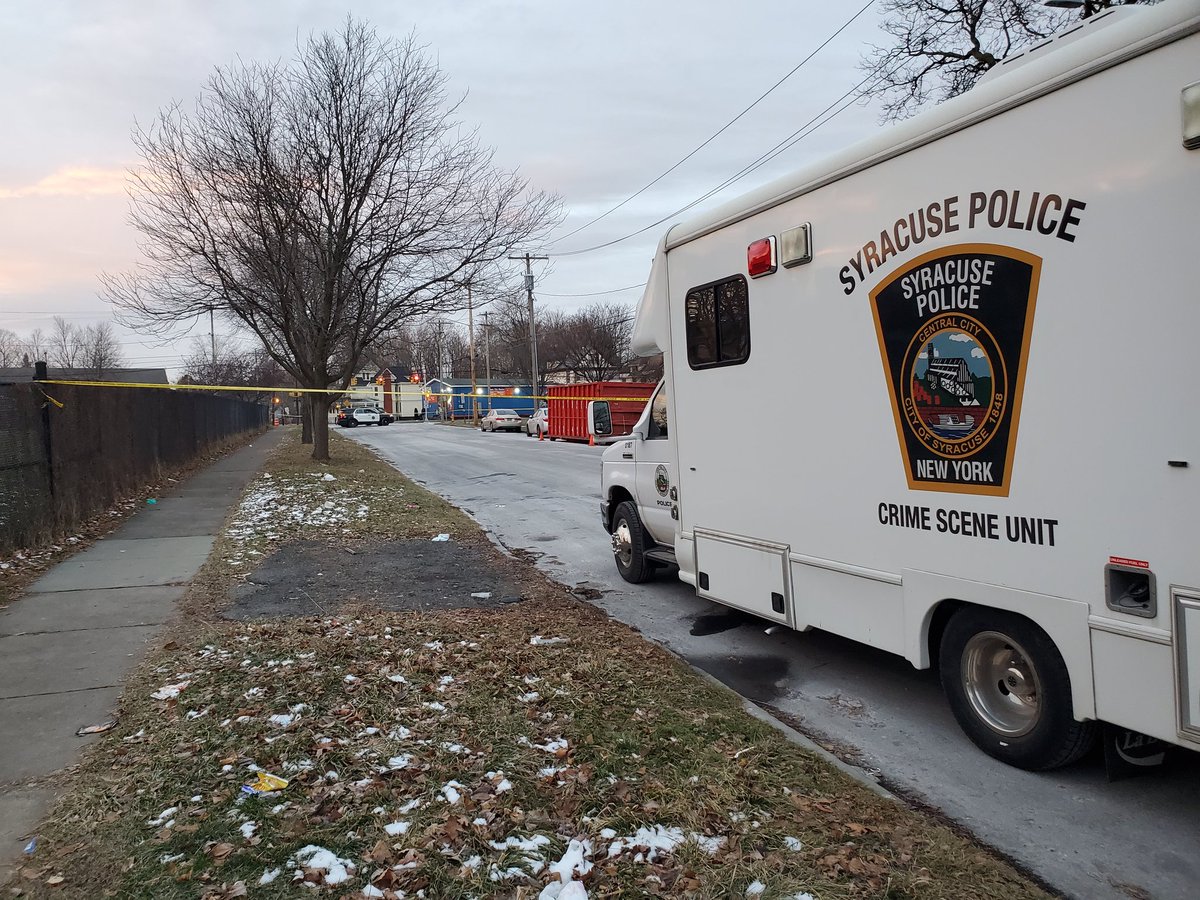 An 11-year-old girl was shot to death last night on this block in a double drive-by shooting in Syracuse NY. She had just bought a gallon of milk from this store for her family. The site is just downhill from the vaunted 